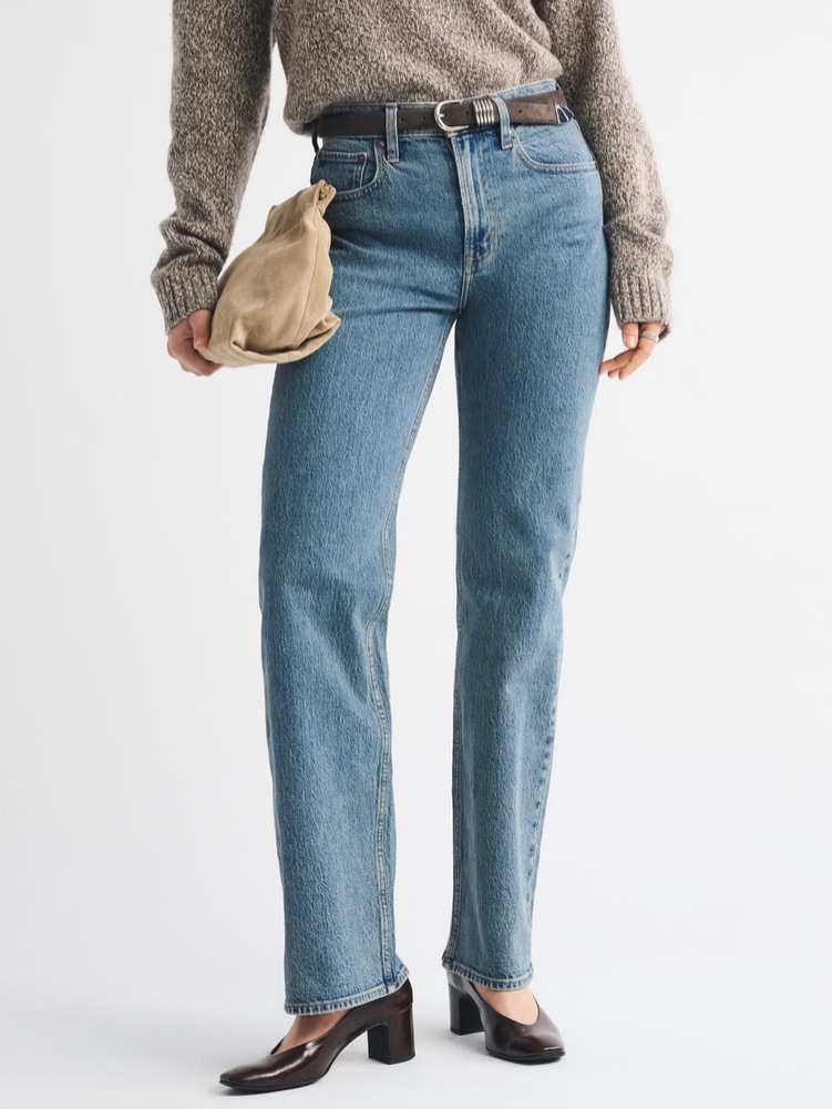 Abercrombie & Fitch High Rise 90s Relaxed Jeans